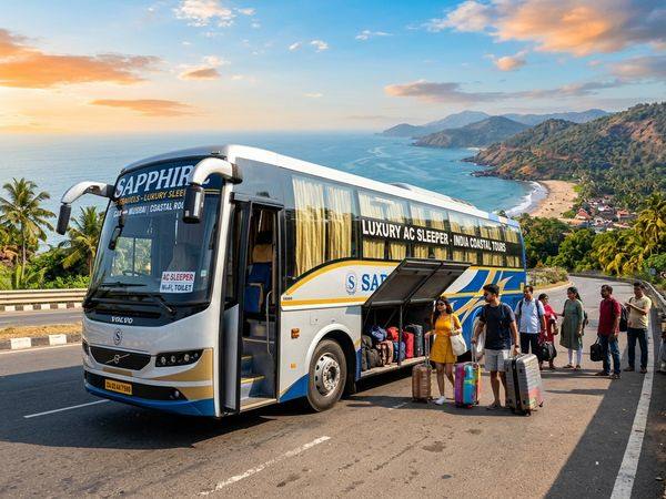 Bus and coach booking services in Sambalpur by RK Travels